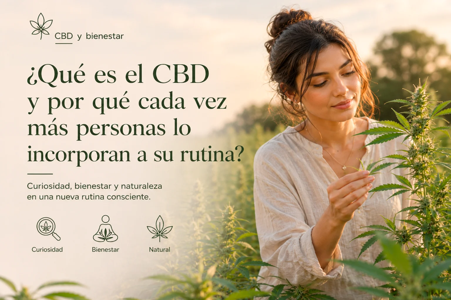 Qué es el CBD y por qué se incorpora al cuidado diario